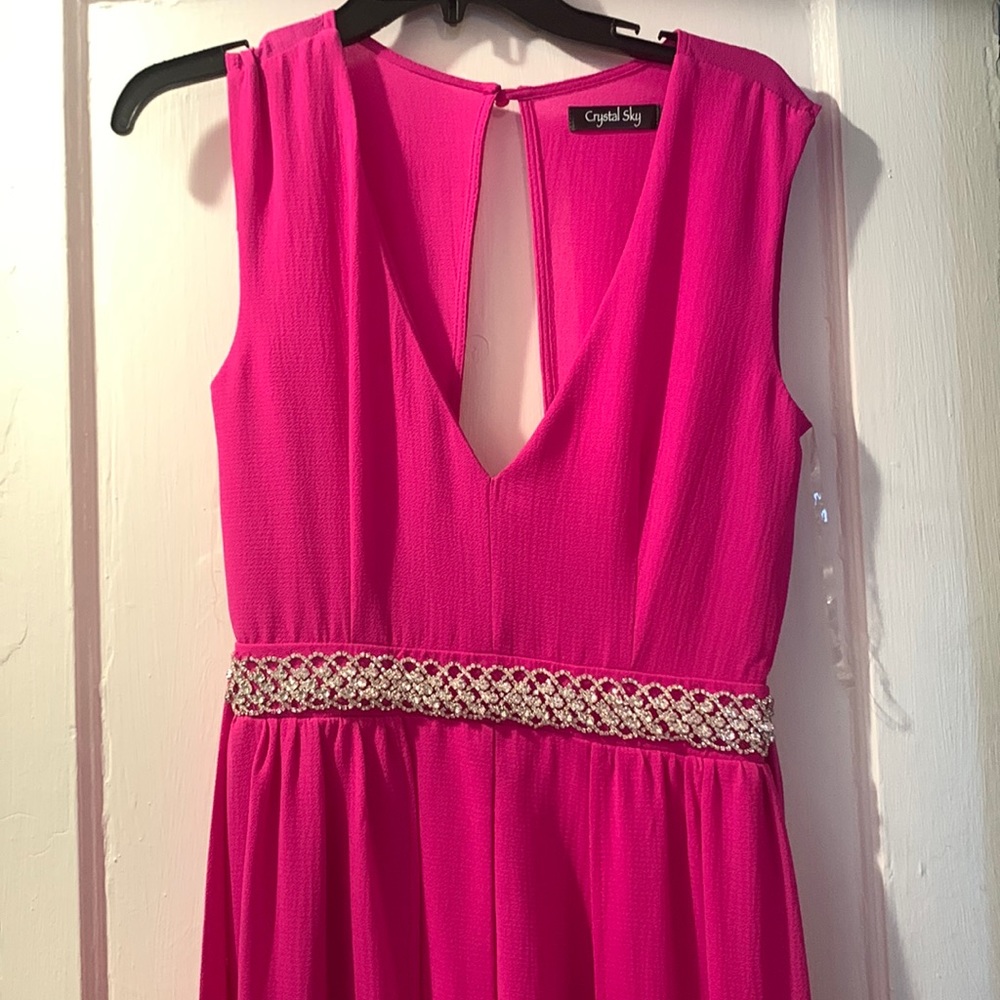 Pink jumpsuit
